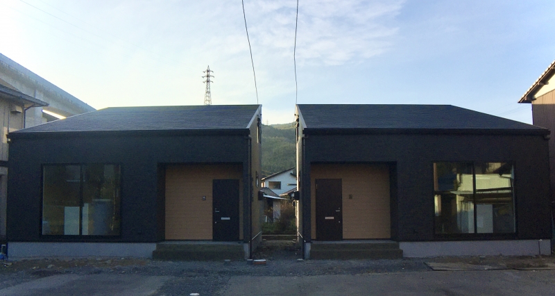 「2棟賃貸住宅です」の画像です。